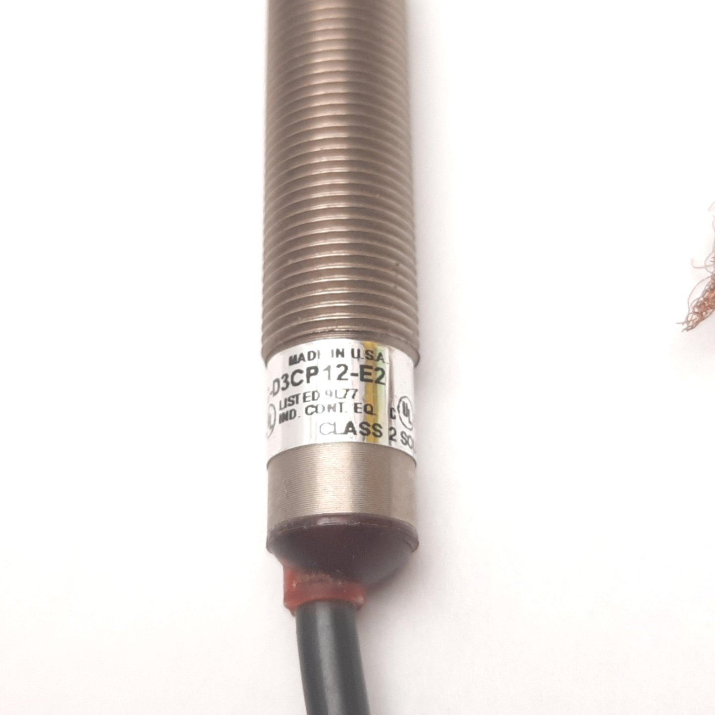 Used Allen Bradley 872C-D3CP12-E2 Inductive Proximity Sensor Switch 10-30VDC PNP N/C