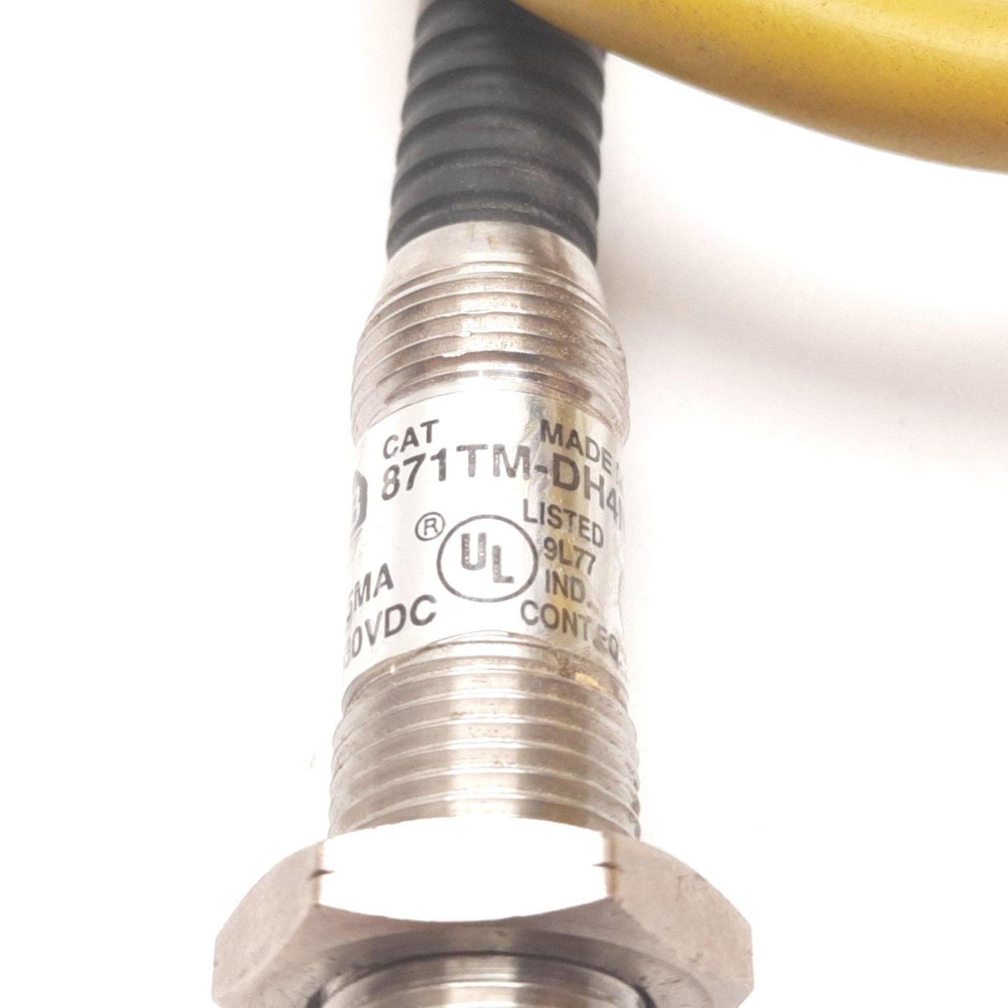 Used Allen Bradley 871TM-DH4NE12-C2 Inductive Proximity Sensor, 4mm, 10-30VDC