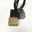 Used Konstandin Baugruppe ZK1373 2/2-Way NC Solenoid Brass Valve, 24VDC Coil, G1/4