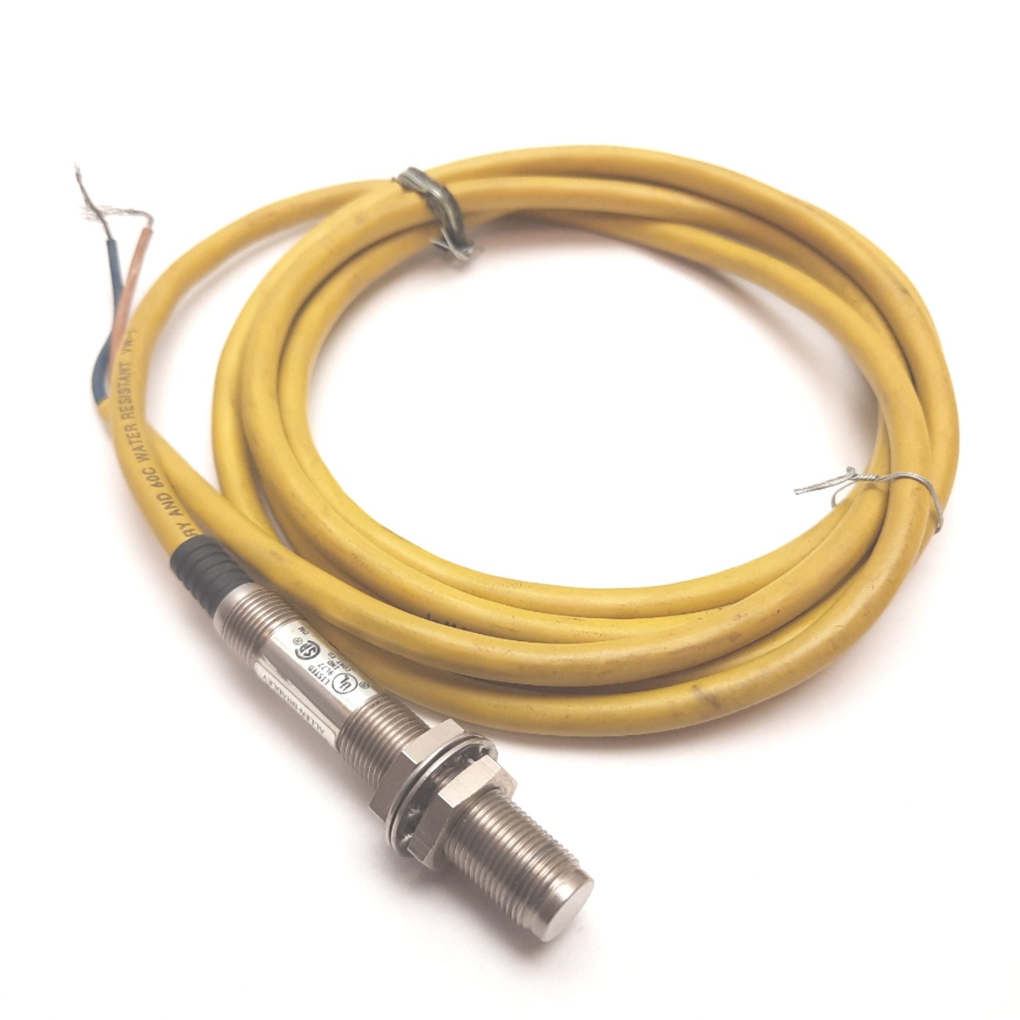 Used Allen Bradley 871TM-B2N12-C2 Inductive Proximity Sensor, 2mm, 40-250VAC/DC