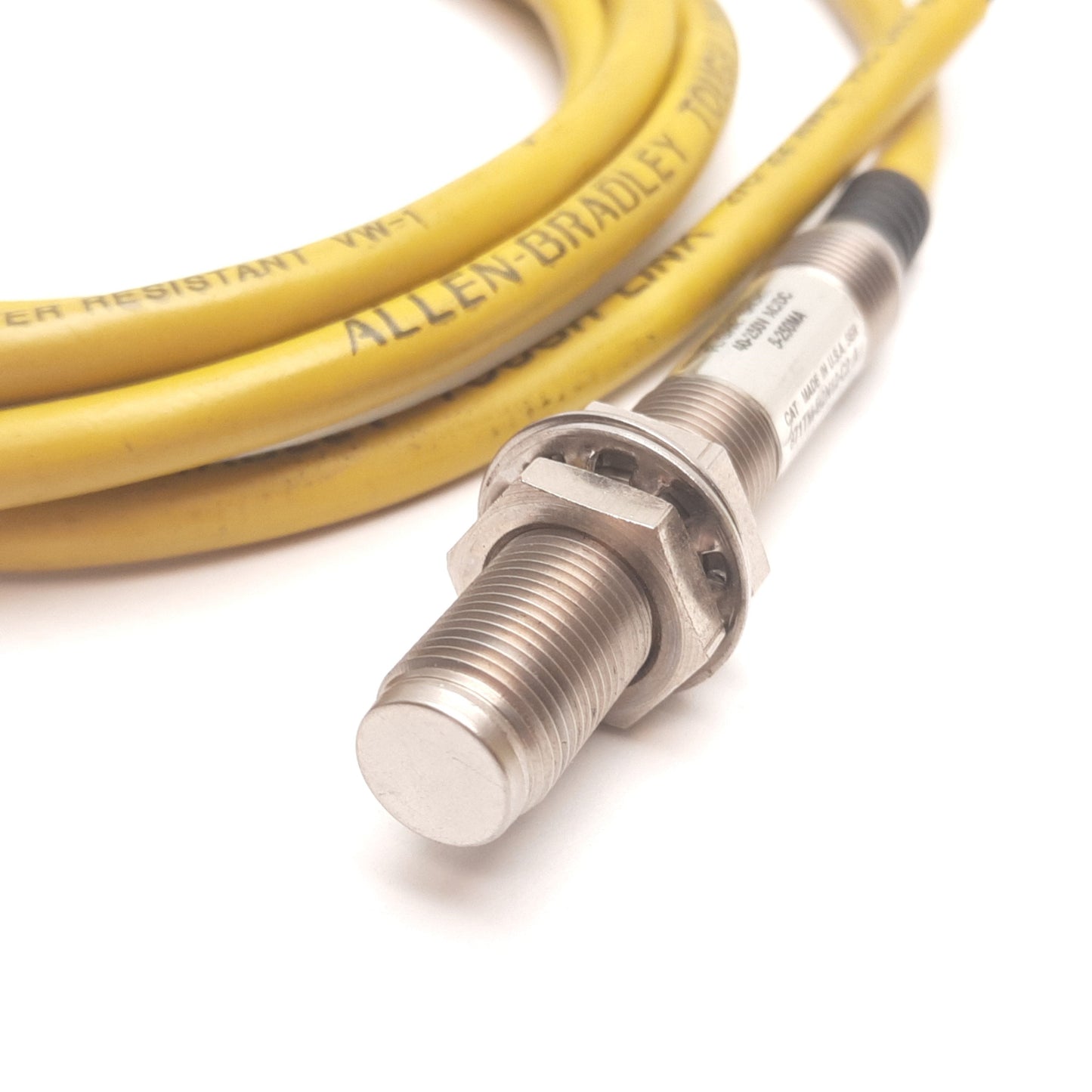 Used Allen Bradley 871TM-B2N12-C2 Inductive Proximity Sensor, 2mm, 40-250VAC/DC