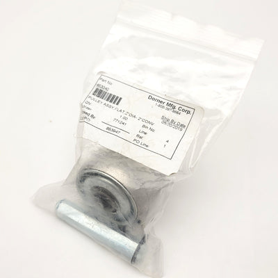 New Dorner 463040 Idler Roller Assembly For 2" Wide 2200 Series Conveyors