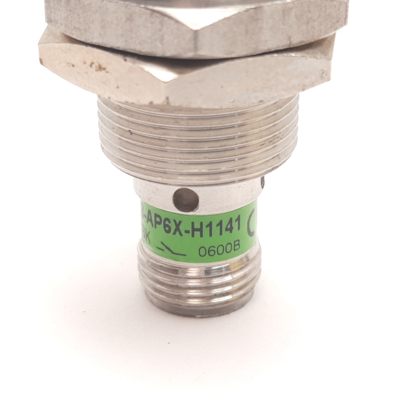 Used Turck Ni12U-EM18-AP6X-H1141 Inductive Proximity Sensor, 12mm, 10-30VDC, PNP N/O