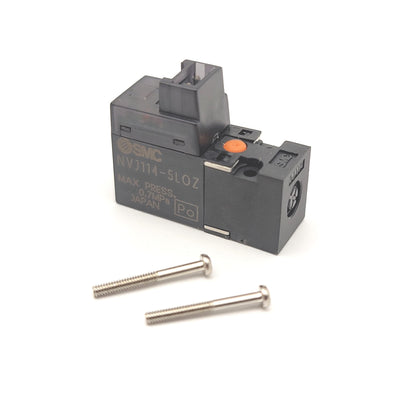 New SMC NVJ114-5L0Z 3-Port Solenoid Valve 24VDC Coil Maximum Pressure 0.7MPa