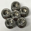 Used Lot of 6 Misumi LVWS20-20 Leveling Screws, 304 SS, M20 x1.5 Thread, 20mm Long