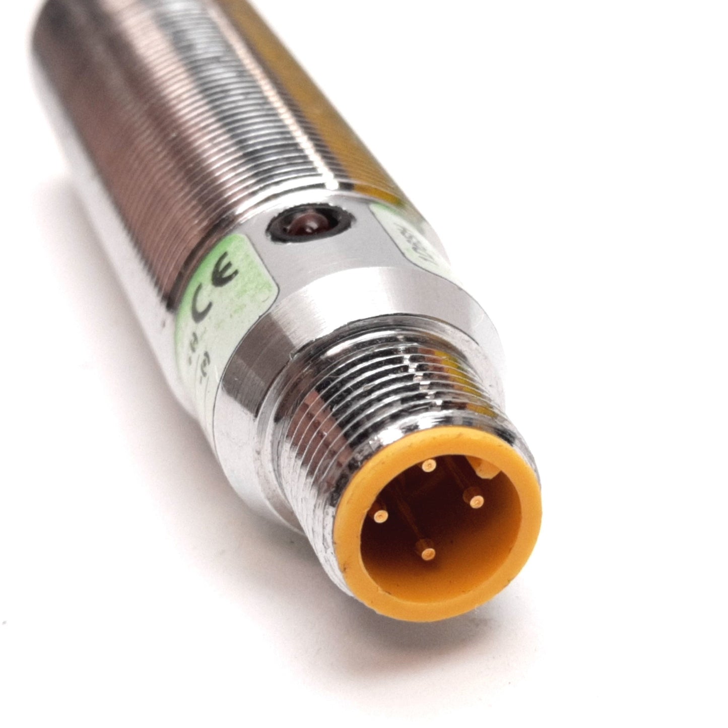 Used Turck Bi5-M18-AD4X-H1141 Inductive Proximity Sensor, 5mm, 10-65VDC, M12 4-Pin