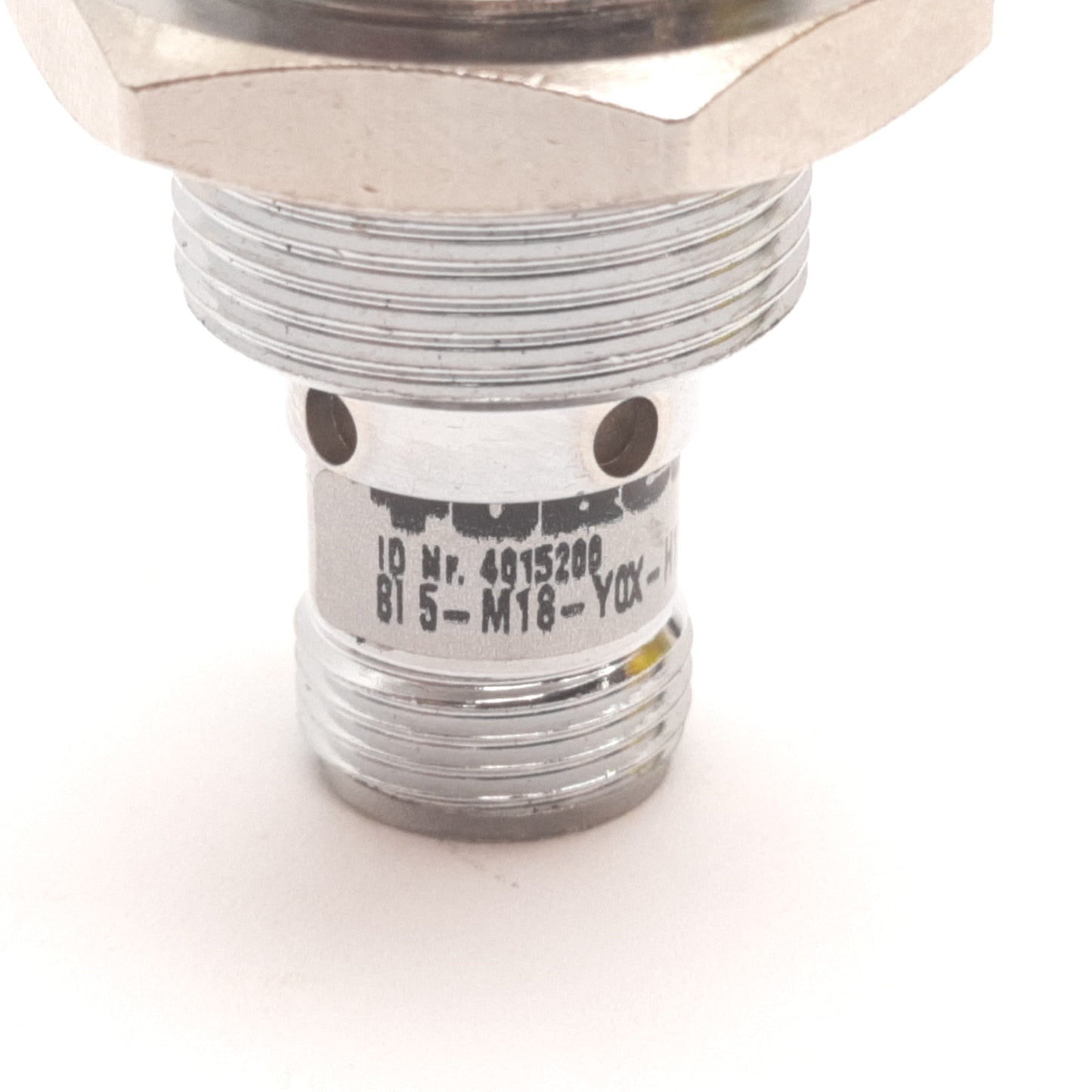 Used Turck Bi5-M18-Y0X-H1141 Inductive Proximity Sensor, 5mm, 8.2VDC, 4-Pin M12