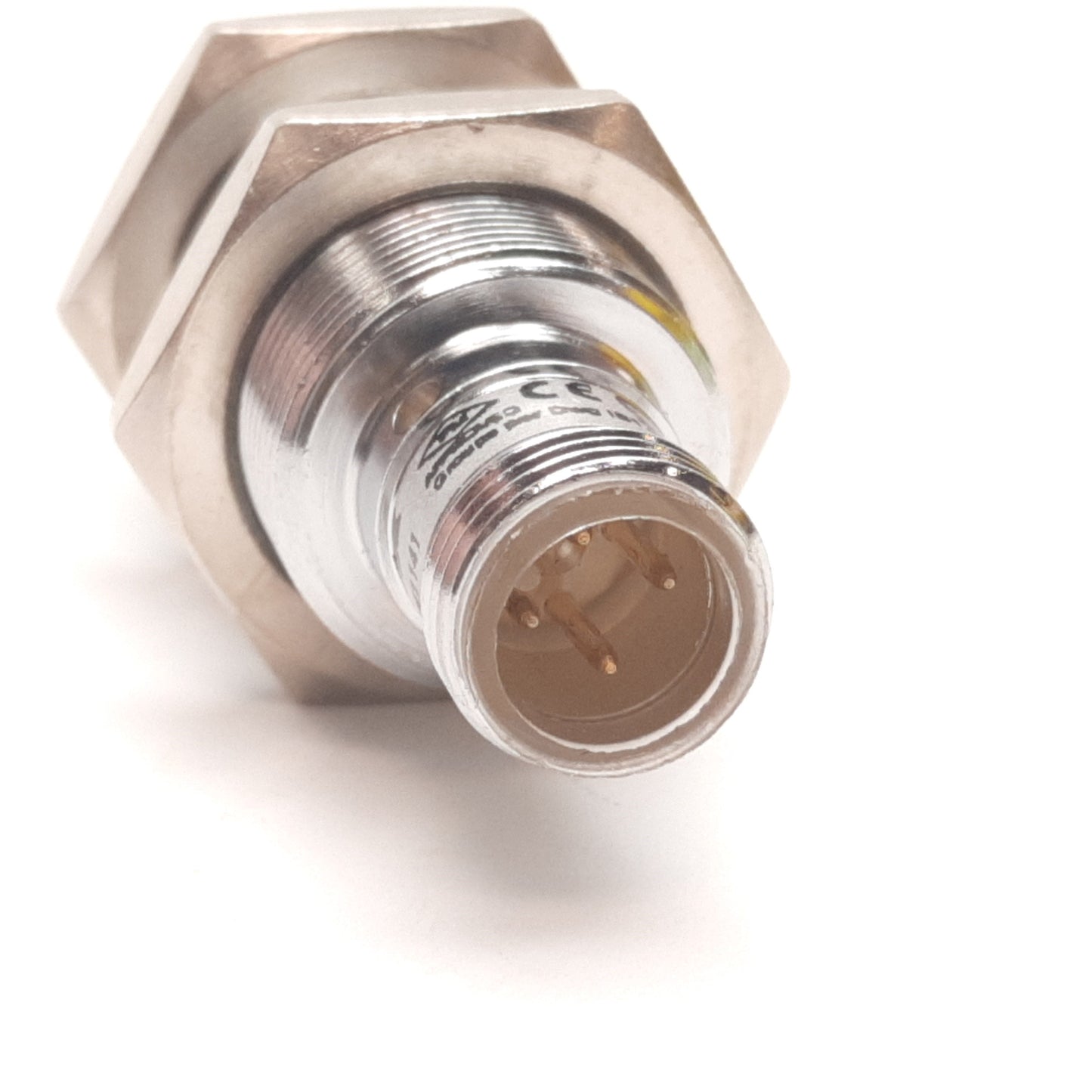 Used Turck Bi5-M18-Y0X-H1141 Inductive Proximity Sensor, 5mm, 8.2VDC, 4-Pin M12