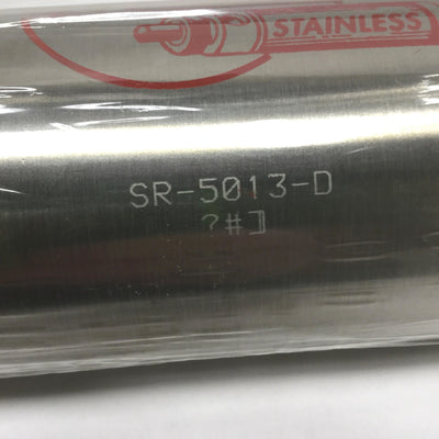 New Bimba SR-5013-D Stainless Rod Air Cylinder 2-1/2" Bore, 13" Stroke, 1/4" NPT
