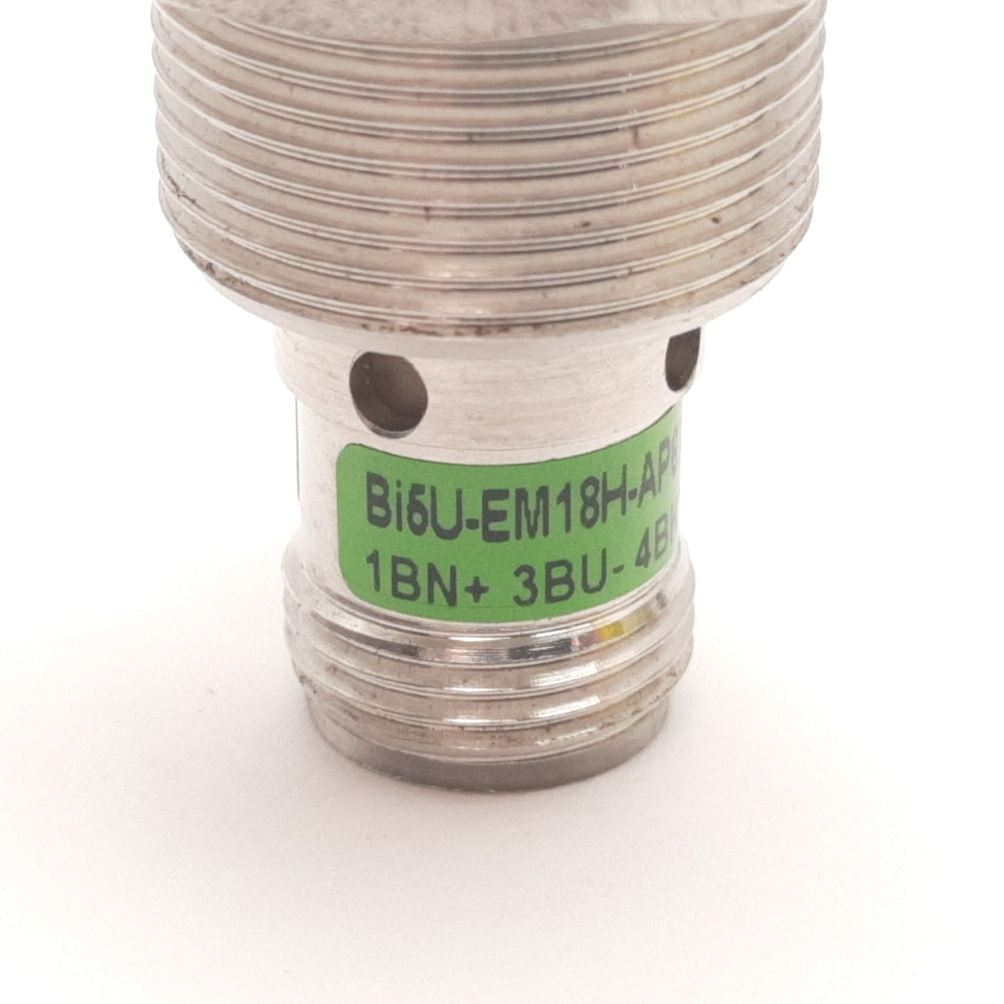 Used Turck Bi5U-EM18H-AP6X2-H1141/S395 Inductive Proximity Sensor, 5mm, 10-30VDC, PNP