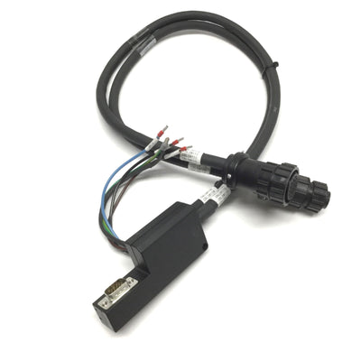 Used Allen Bradley 2090-CFBM6DF Kinetix Motor Feedback & Power Cable 24" w/ K2CK-D15M