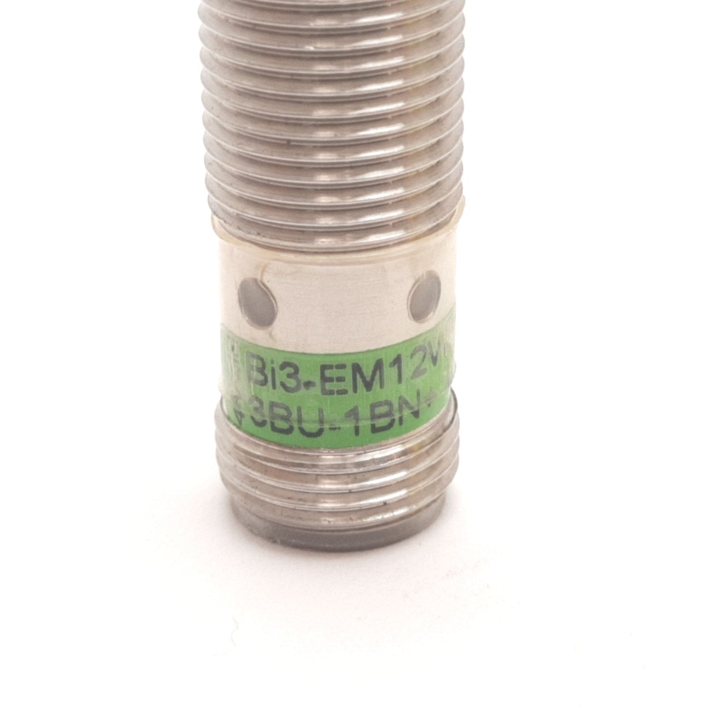 Used Turck Bi3-EM12WD-AN6X-H1141 Inductive Proximity Sensor, 3mm, 10-30VDC, NPN N/O