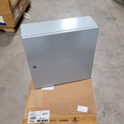 New Hoffman CSD20206 Concept Single Door Wall Mount Enclosure 20"H x 20"W x 6"D Gray