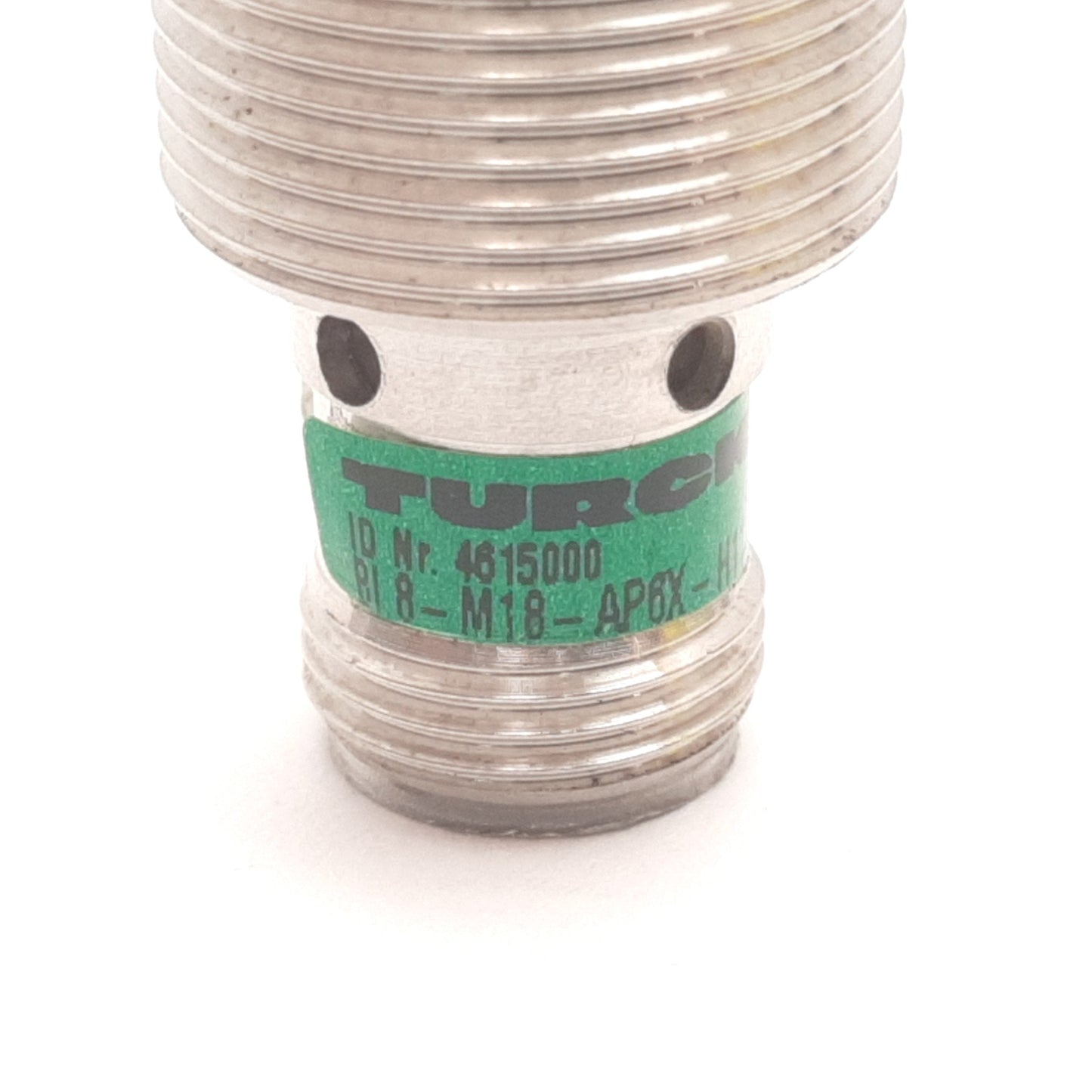 Used Turck Bi8-M18-AP6X-H1141 Inductive Proximity Sensor, 8mm, PNP N/O, 10-30VDC