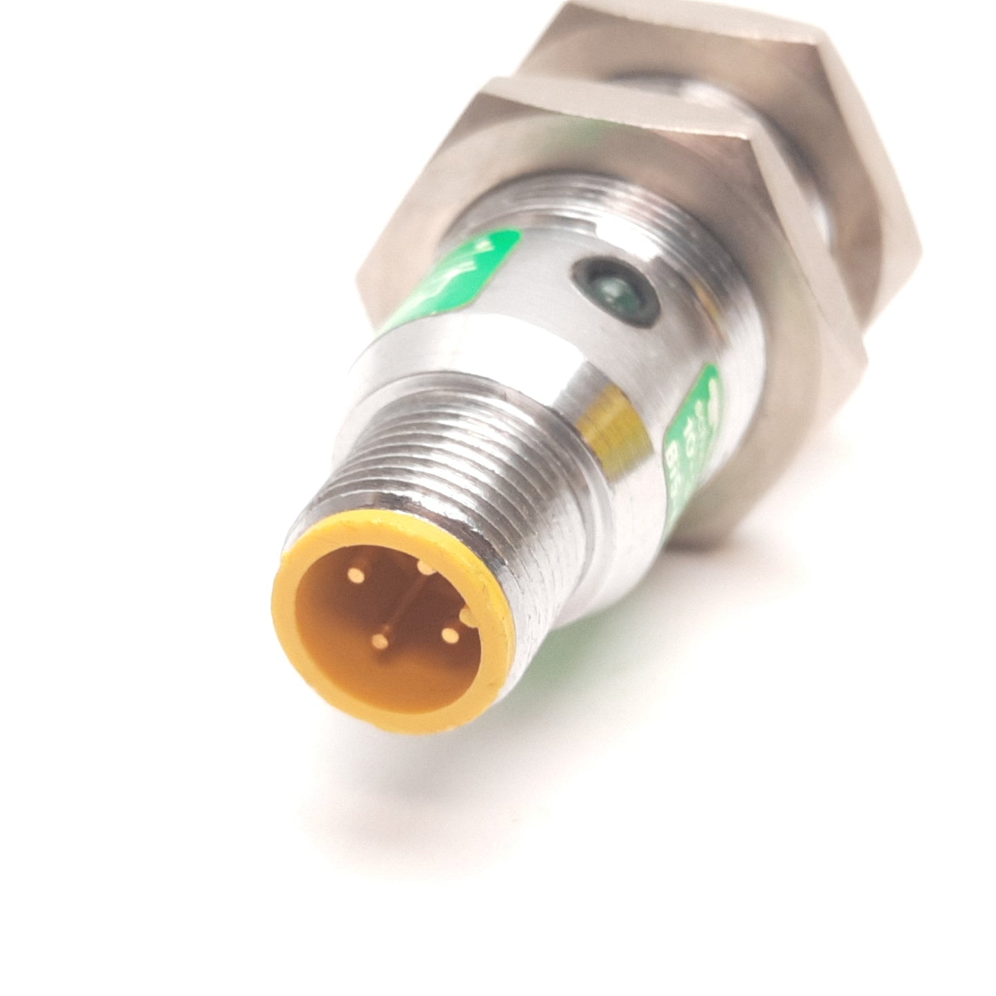 Used Turck Bi5-M18L-AP6X-H1141/S34 Inductive Proximity Sensor, 5mm, 10-30VDC, PNP N/O