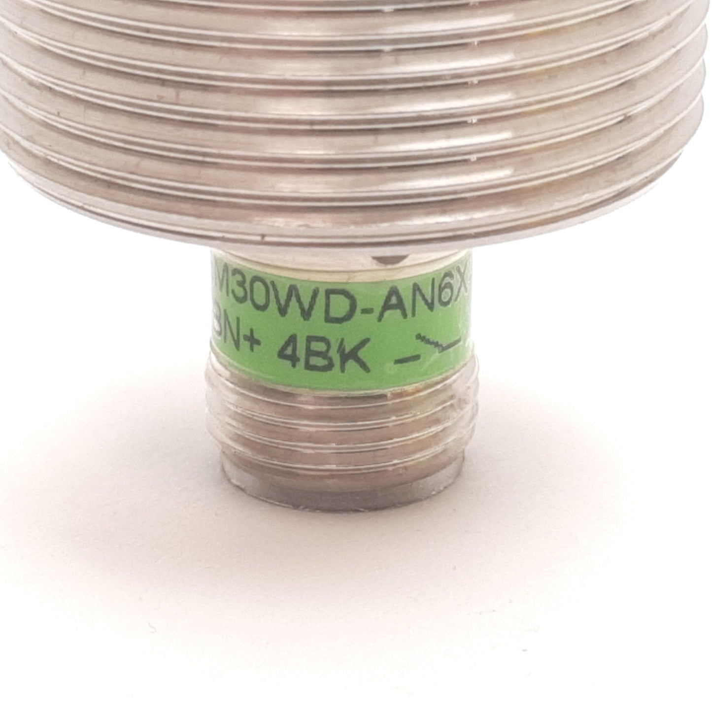 Used Turck Bi12-EM30WD-AN6X-H1141 Inductive Proximity Sensor, 12mm, 10-30VDC, NPN N/O