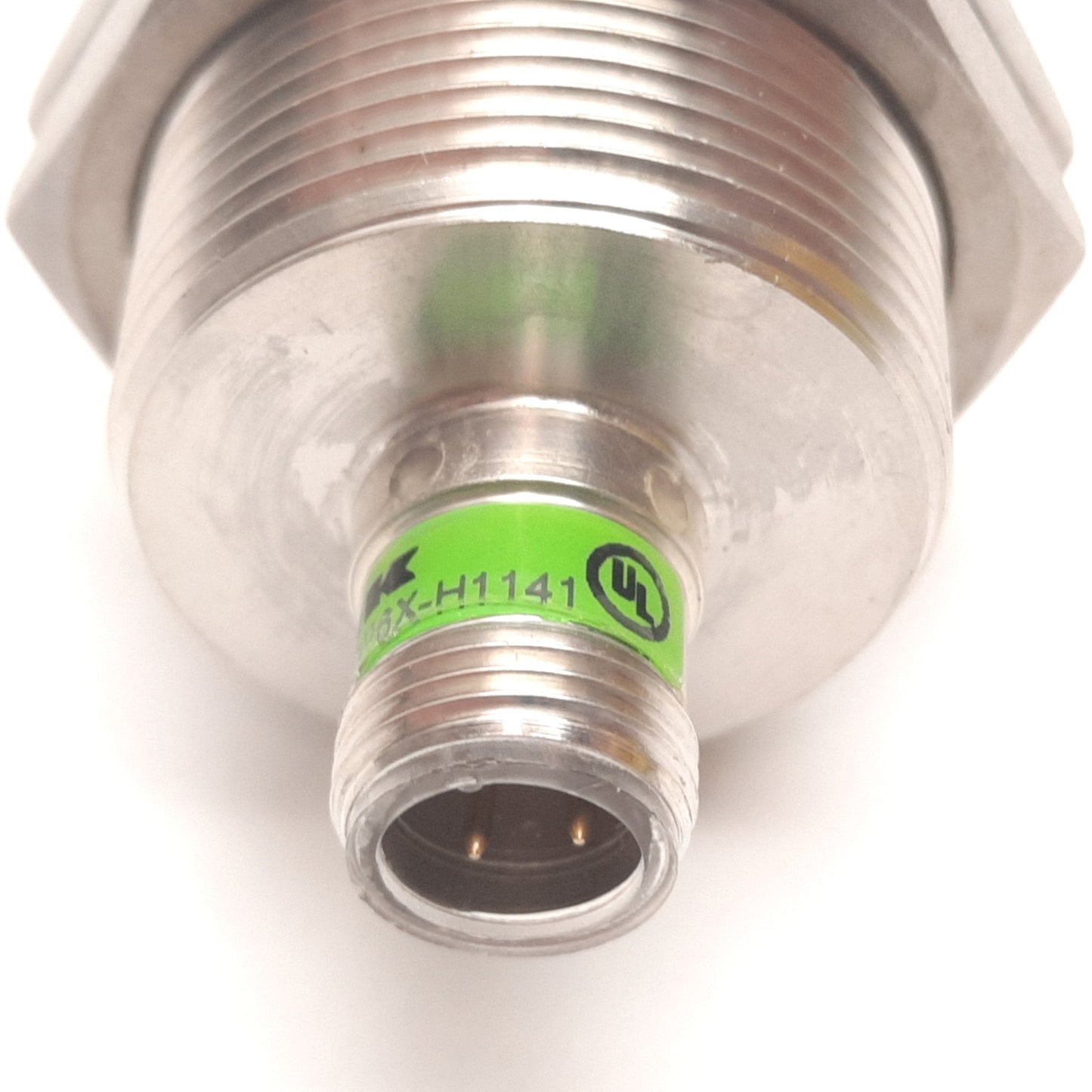 Used Turck Ni20-EM30WD-AP6X-H1141 Inductive Proximity Sensor, 20mm, 10-30VDC, PNP N/O