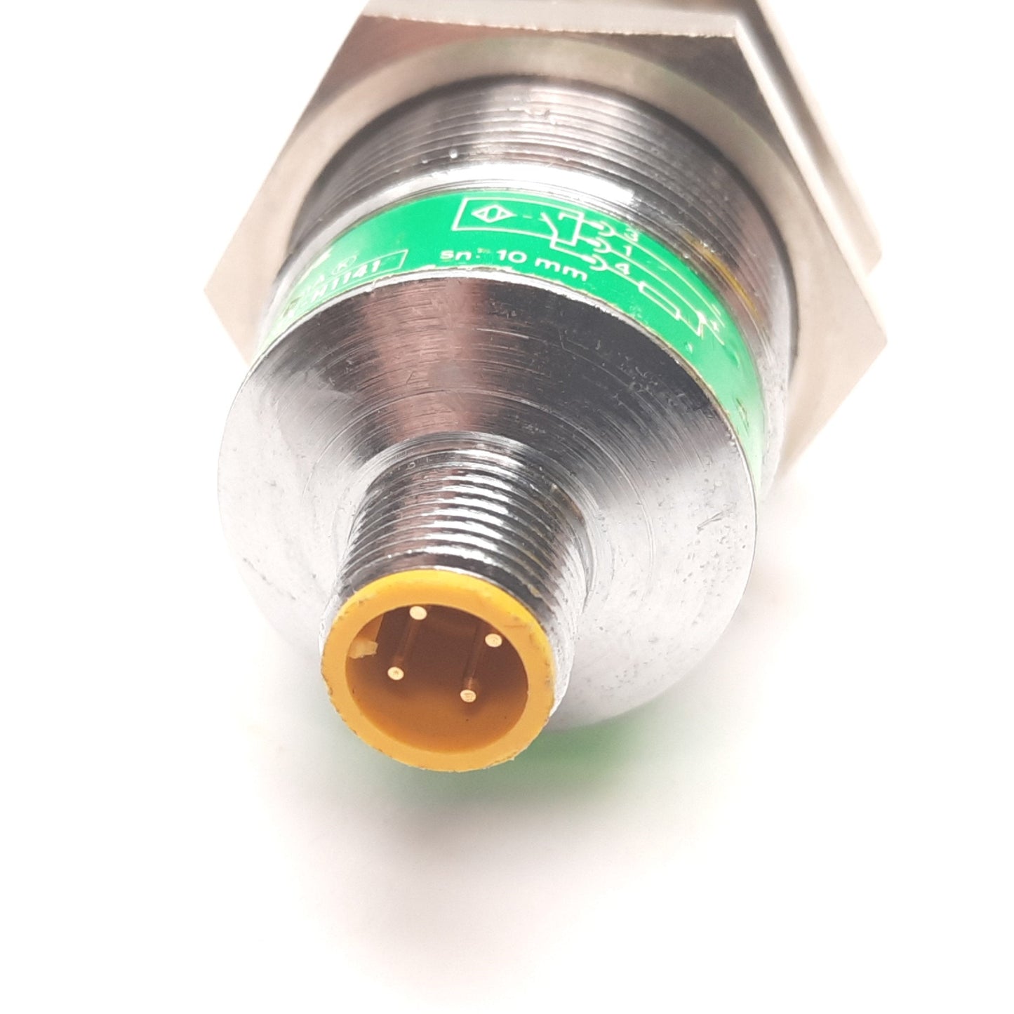 Used Turck Bi10-M30-AN6X-H1141 Inductive Proximity Sensor, 10mm, 10-30VDC, NPN N/O