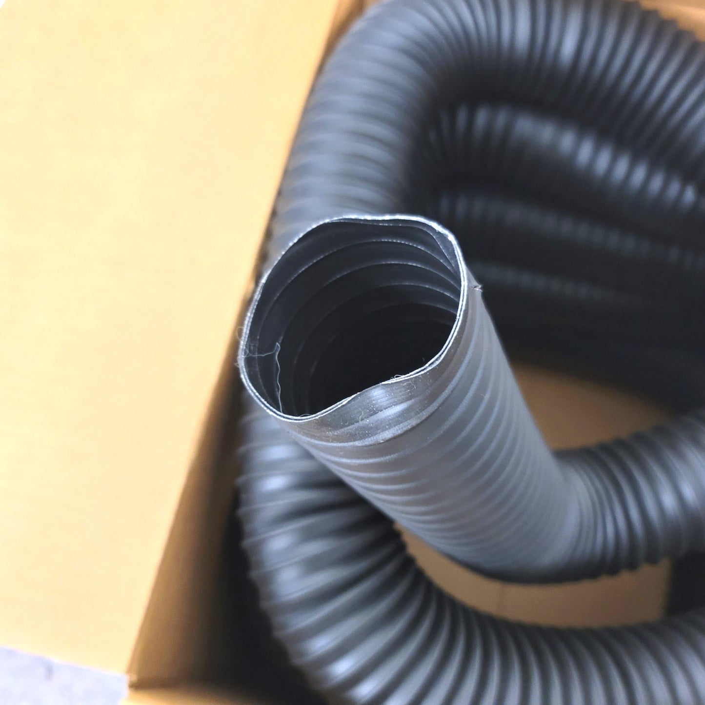 New HI-Tech DURAVENT 0661-0250-1025 Industrial Ducting Hose 2-1/2"I.D. TPE, 25Ft