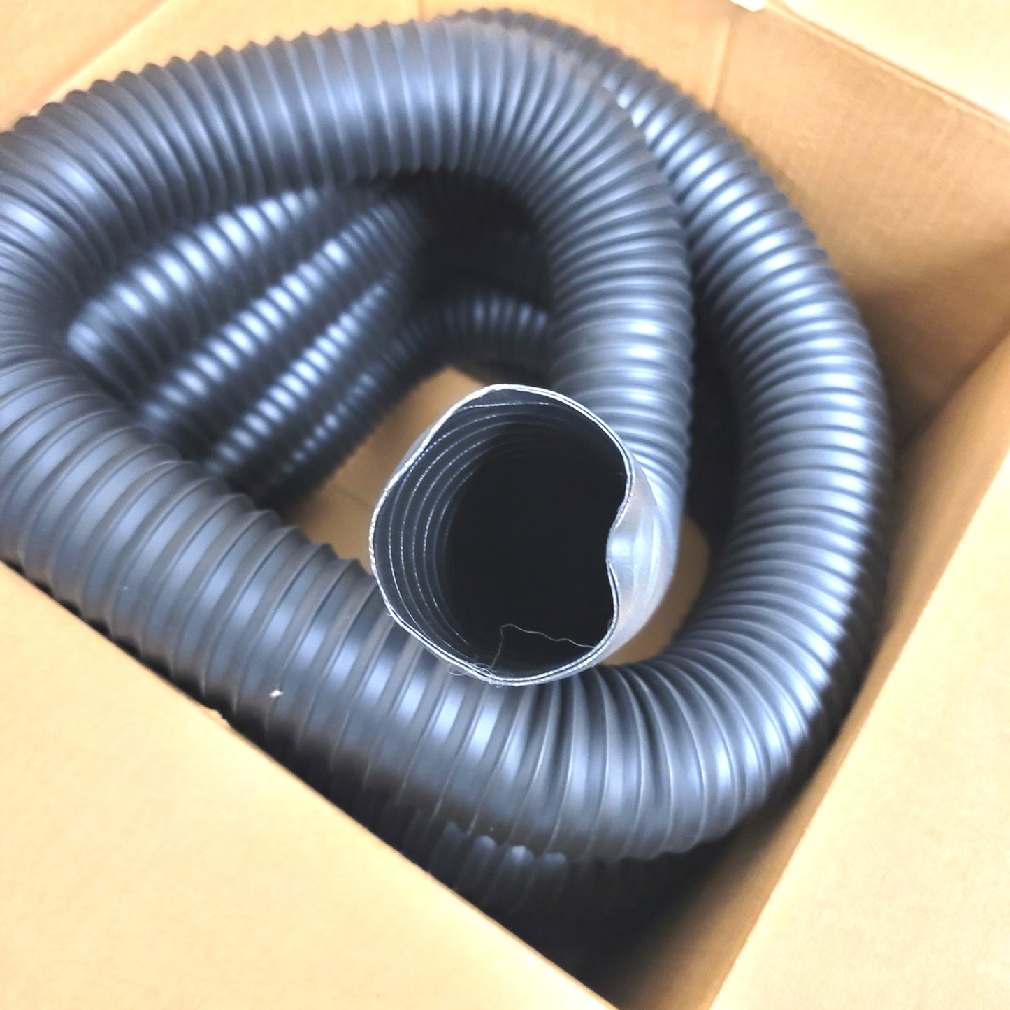 New HI-Tech DURAVENT 0661-0250-1025 Industrial Ducting Hose 2-1/2"I.D. TPE, 25Ft