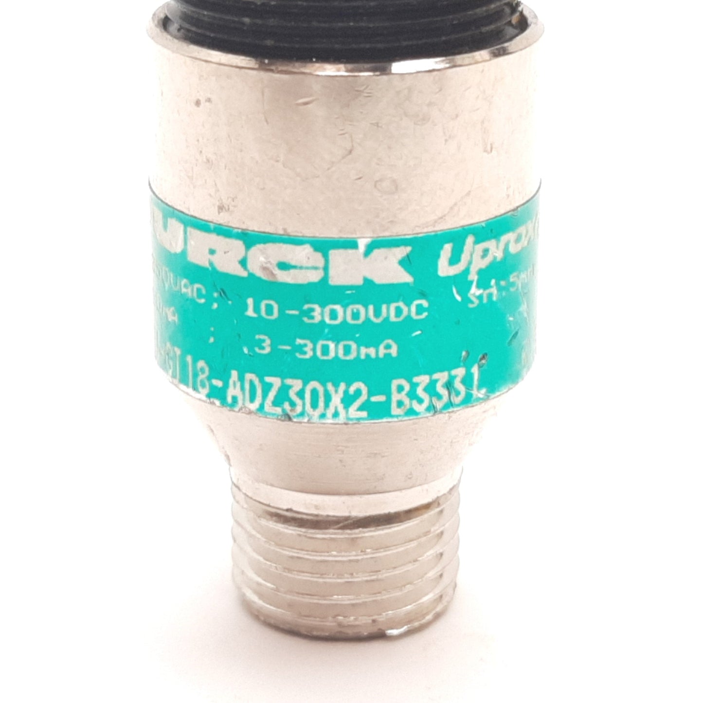 Used Turck Bi5U-GT18-ADZ30X2-B3331 Inductive Proximity Sensor, 5mm, M18, 1/2-20UNF