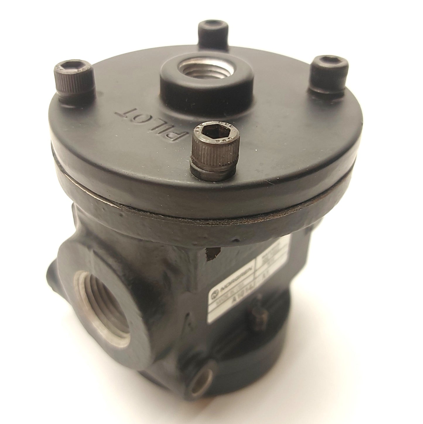 New – Open box NORGREN A1014J-A1 Pilot Actuated Poppet Valve 2-Way NC ½"NPT ¼"NPT Pilot 300PSI