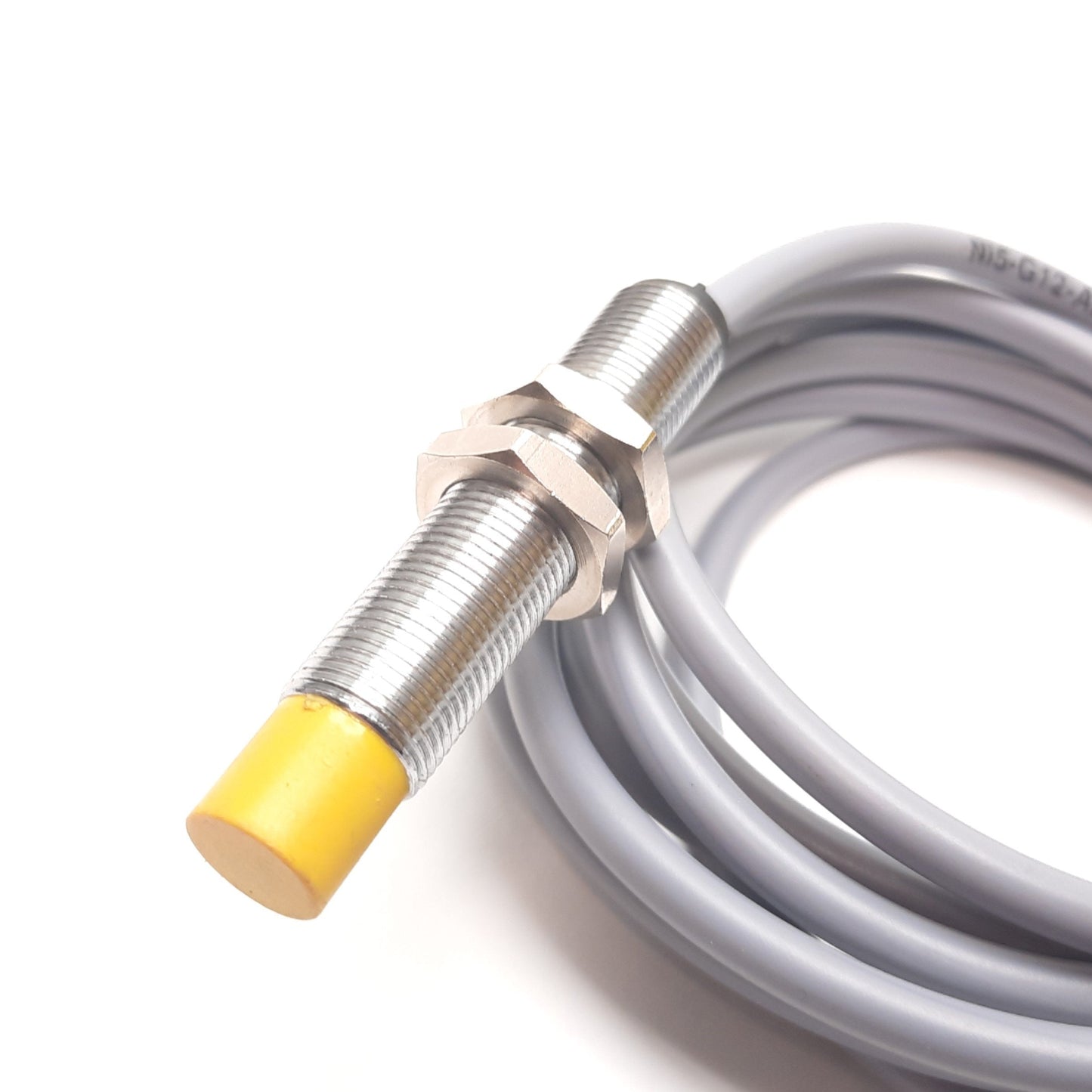 Used Turck Ni5-G12-AN7 Inductive Proximity Sensor, 5mm, 10-30VDC, M12, 2m 3-Wire