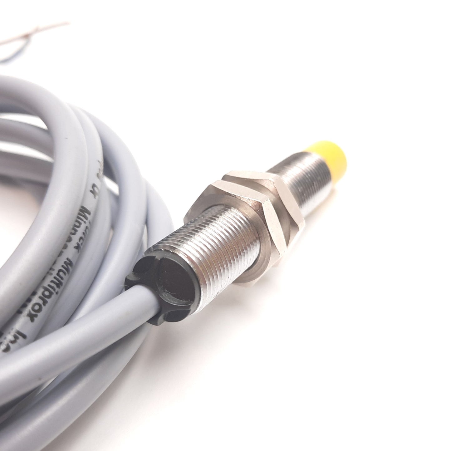 Used Turck Ni5-G12-AN7 Inductive Proximity Sensor, 5mm, 10-30VDC, M12, 2m 3-Wire