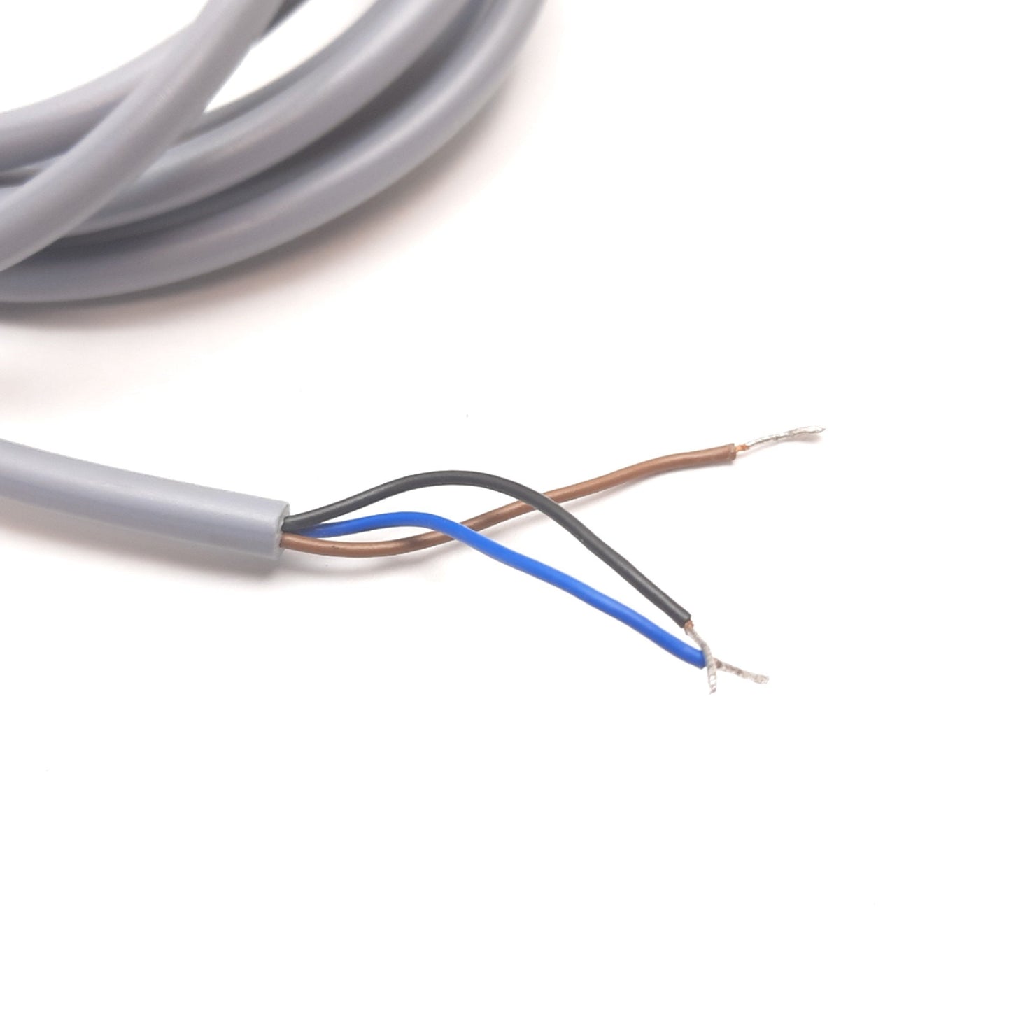 Used Turck Ni5-G12-AN7 Inductive Proximity Sensor, 5mm, 10-30VDC, M12, 2m 3-Wire