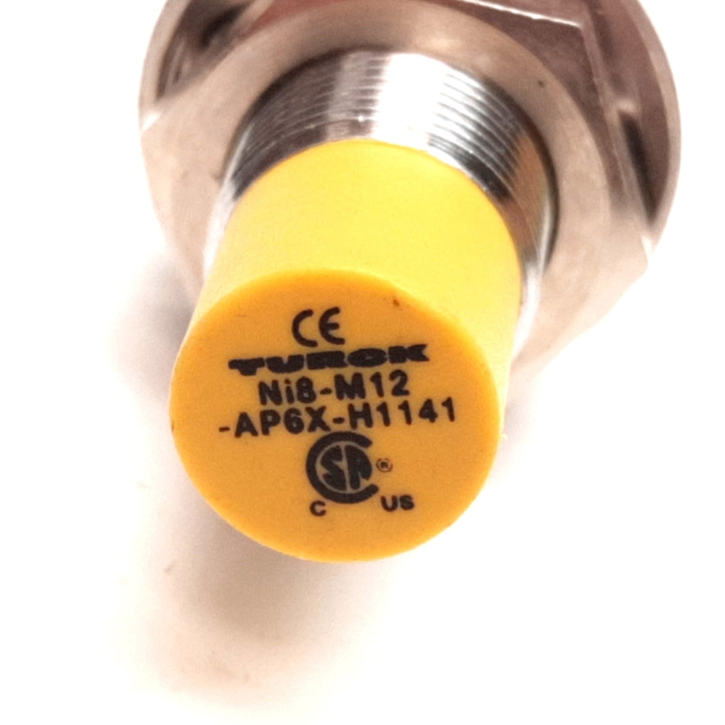 Used Turck Ni8-M12-AP6X-H1141 Inductive Proximity Sensor, 8mm, 10-30VDC, PNP N/O