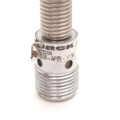 Used Turck Ni2-G08-AP6X-H1341 Inductive Proximity Sensor, 2mm, 10-30VDC, PNP N/O