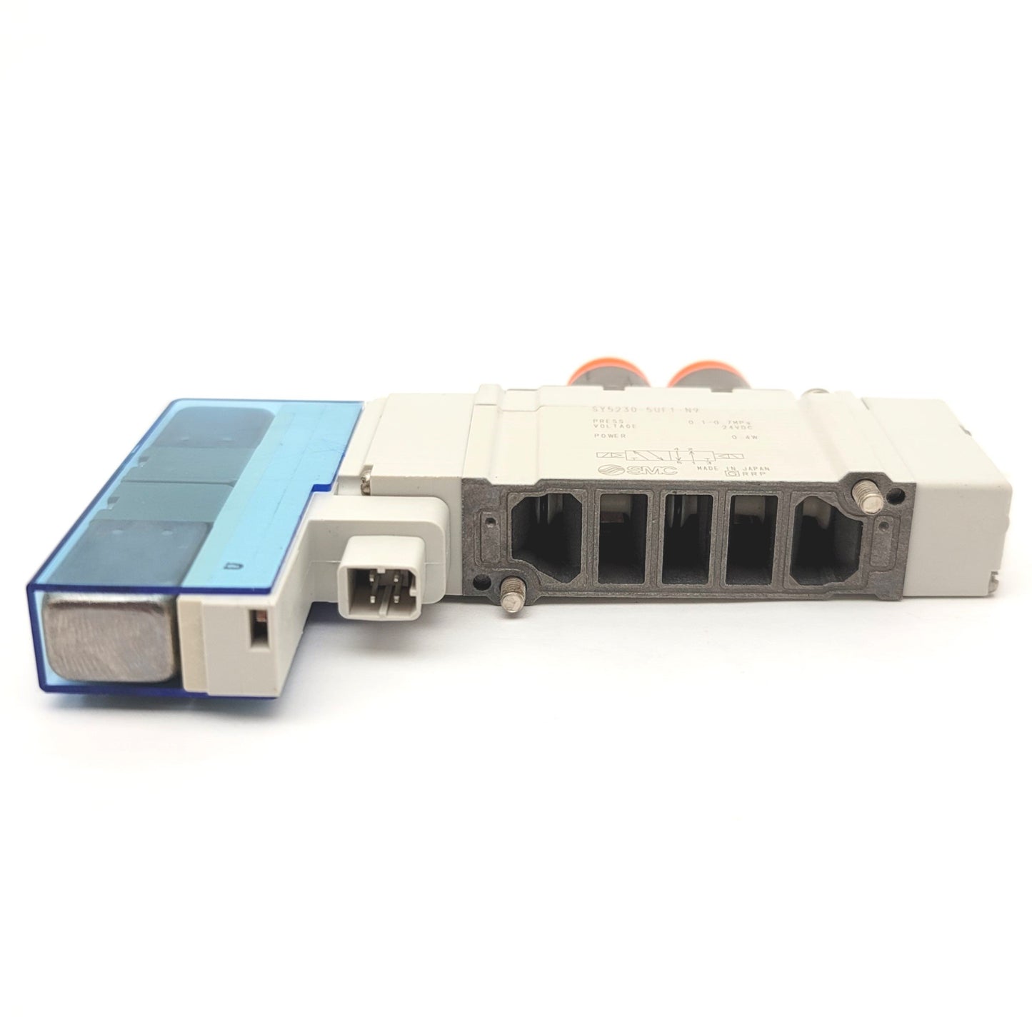 Used SMC SY5230-5UF1-N9 2-Position Double Solenoid Valve 24VDC, 0.1-0.7MPa, 5-Port