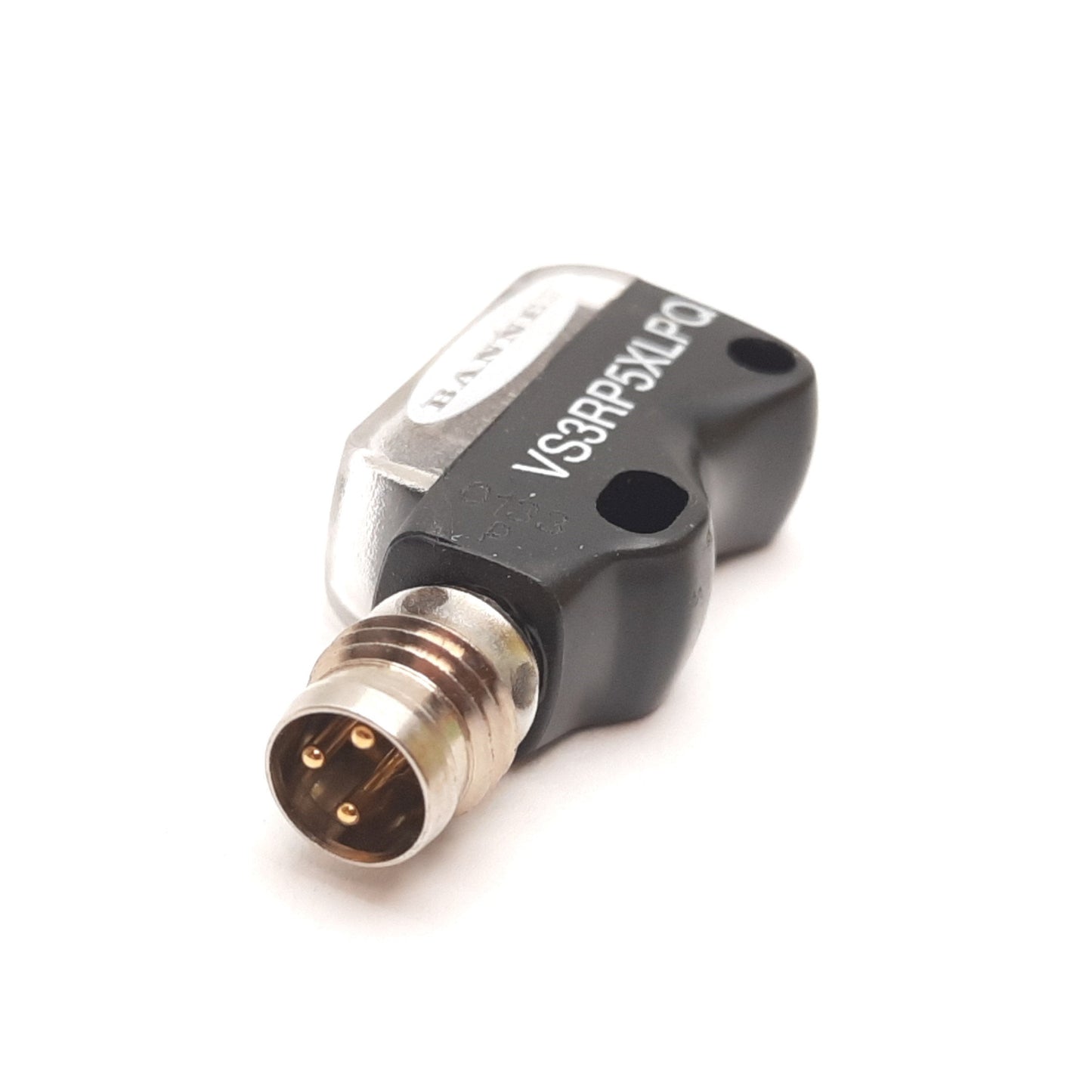 Used Banner VS3RP5XLPQ Photoelectric Sensor, Polarized Retro, 250mm, 10-30VDC, PNP