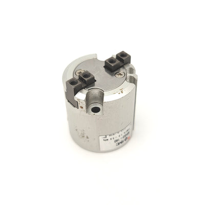 Used SMC MHS2-16D 2-Finger Parallel Pneumatic Gripper Bore: 16mm, Stoke: 4mm, 21N