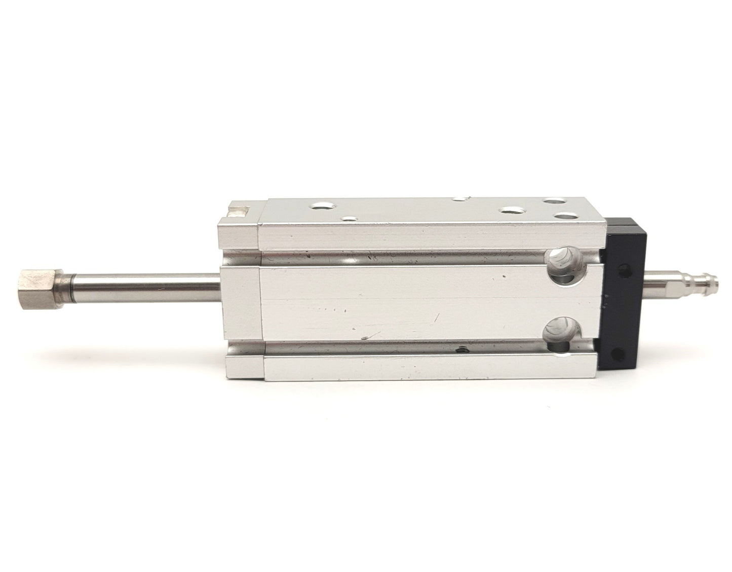 Used SMC ZCDUKR16-25D Free Mount Cylinder For Vacuum Bore: 16mm, Stroke: 25mm, 0.7MPa