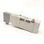 Used SMC SV3100-5FU 5-Port 2-Position Single Solenoid Valve, 24VDC, 0.15-0.7MPa