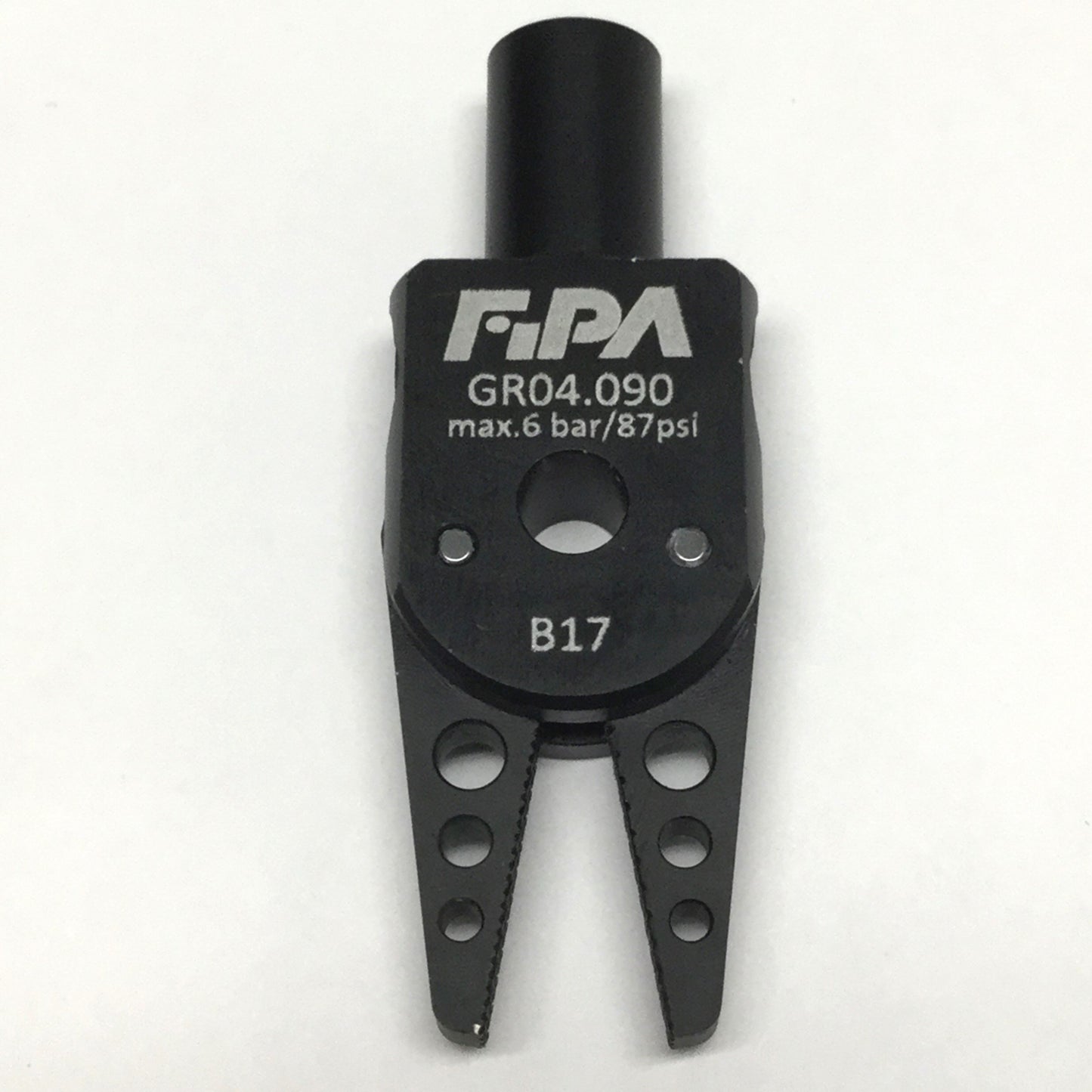 New – Open box FIPA GR04.090 Mini Jaw Air Sprue Gripper EOAT 15N Clamp Force, M5 Single-Acting