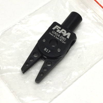 New – Open box FIPA GR04.090 Mini Jaw Air Sprue Gripper EOAT 15N Clamp Force, M5 Single-Acting