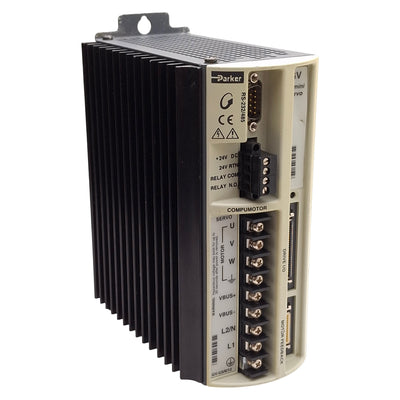 Used Parker GV-U3E-NK Gemini Servo Motor Drive, 1-Axis, 170/340VDC 3A Bus, 120/240VAC