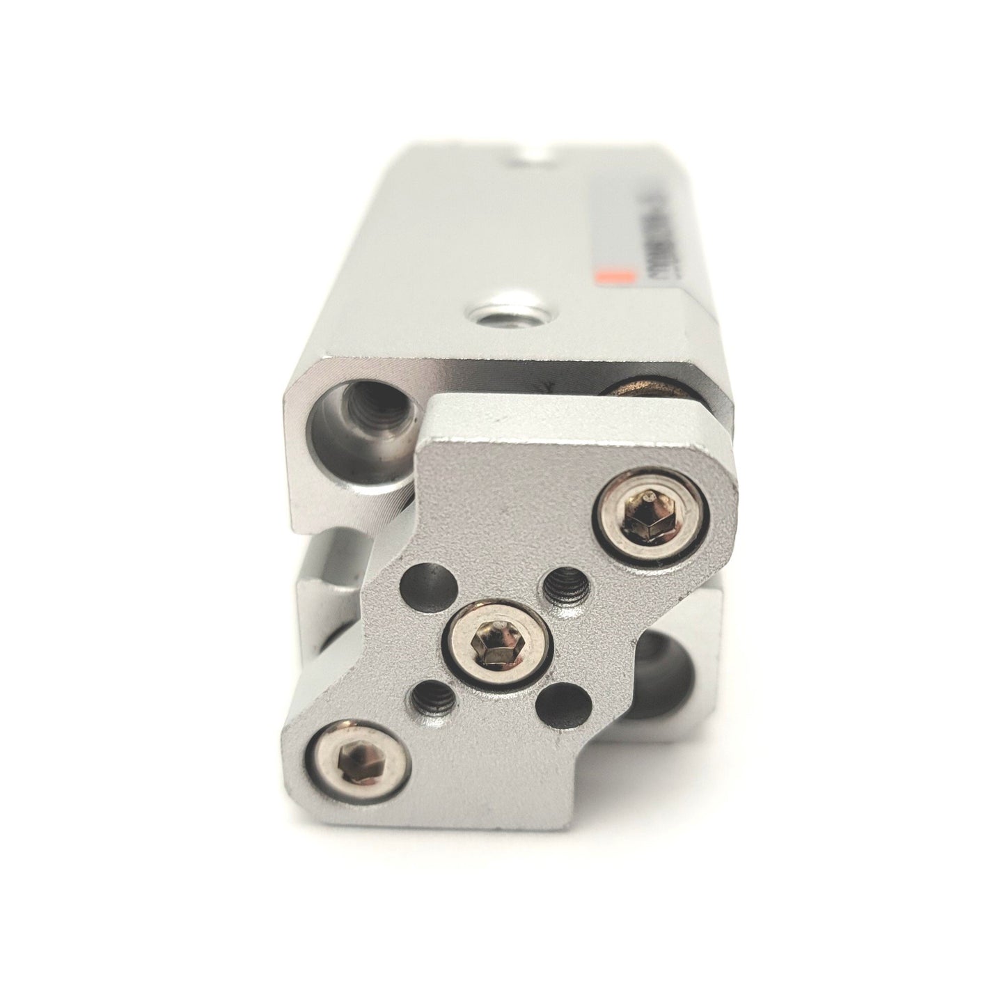 Used SMC CDQMB12NN-25 Compact Guide Rod Cylinder Bore: 12mm, Stroke: 25mm, 125psi Max
