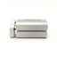 Used SMC CDQMB12NN-25 Compact Guide Rod Cylinder Bore: 12mm, Stroke: 25mm, 125psi Max
