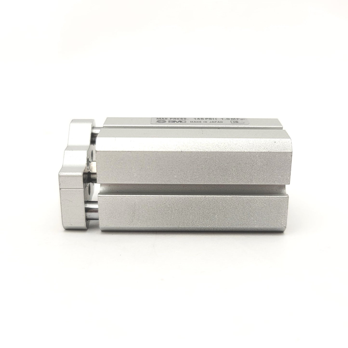 Used SMC CDQMB12NN-25 Compact Guide Rod Cylinder Bore: 12mm, Stroke: 25mm, 125psi Max