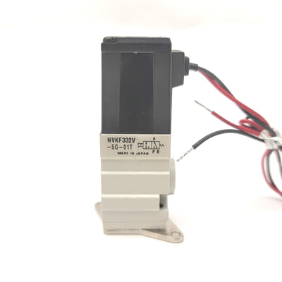 New – Open box SMC NVKF332V-5G-01T Direct Operated Solenoid Valve 24VDC, -101.2kPa To 0.1MPa