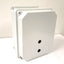 Used Vynckier RVJ1008HW Fiberglass Industrial Control Panel Enclosure 12" x 10" x 7"