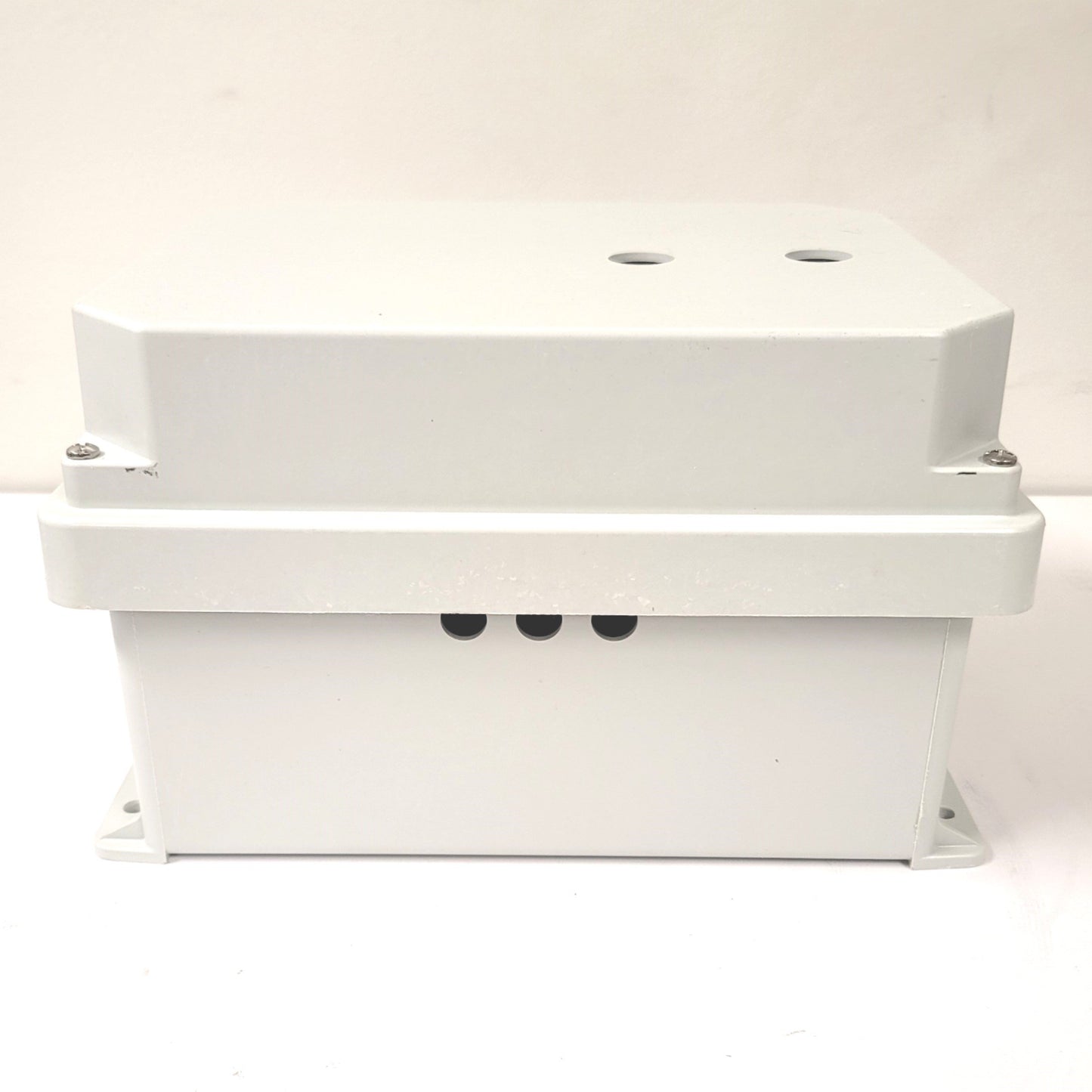 Used Vynckier RVJ1008HW Fiberglass Industrial Control Panel Enclosure 12" x 10" x 7"