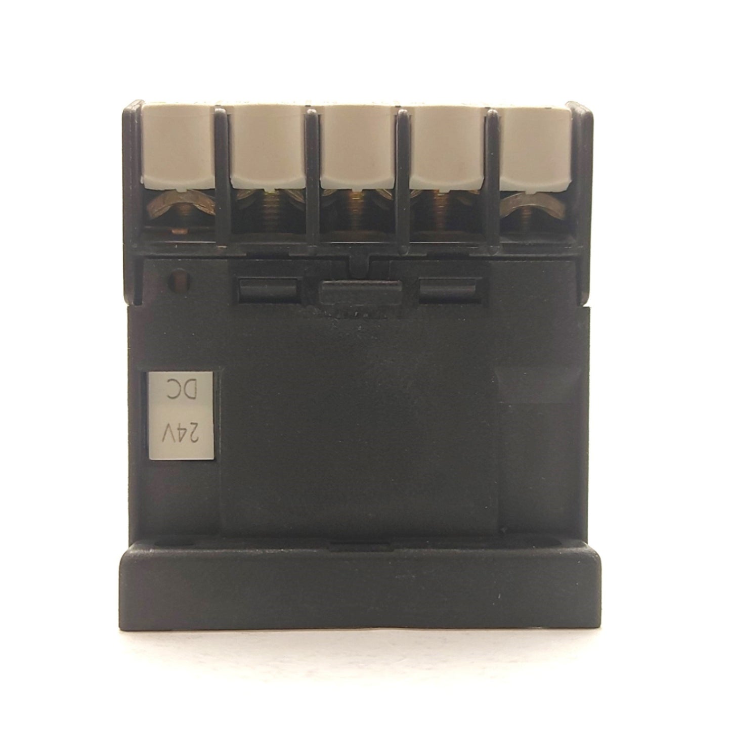 Used Moeller DIL ER-22-G Contactor 2x NO 2x NC 220VAC 6A, 24VDC Coil, DIN Rail