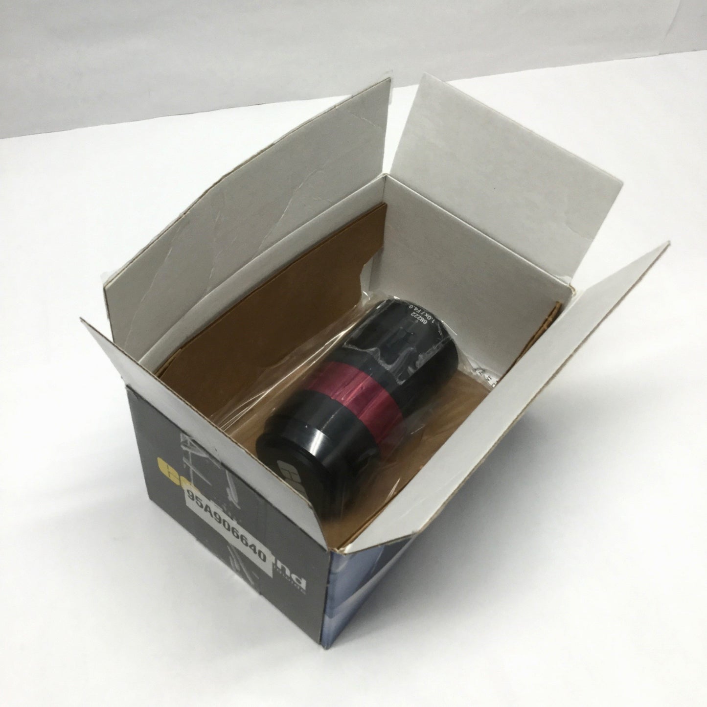 Open box Edmund 68-222 High Resolution 1.0X Large Format Line Scan Lens 125mm FL f/4-f/22