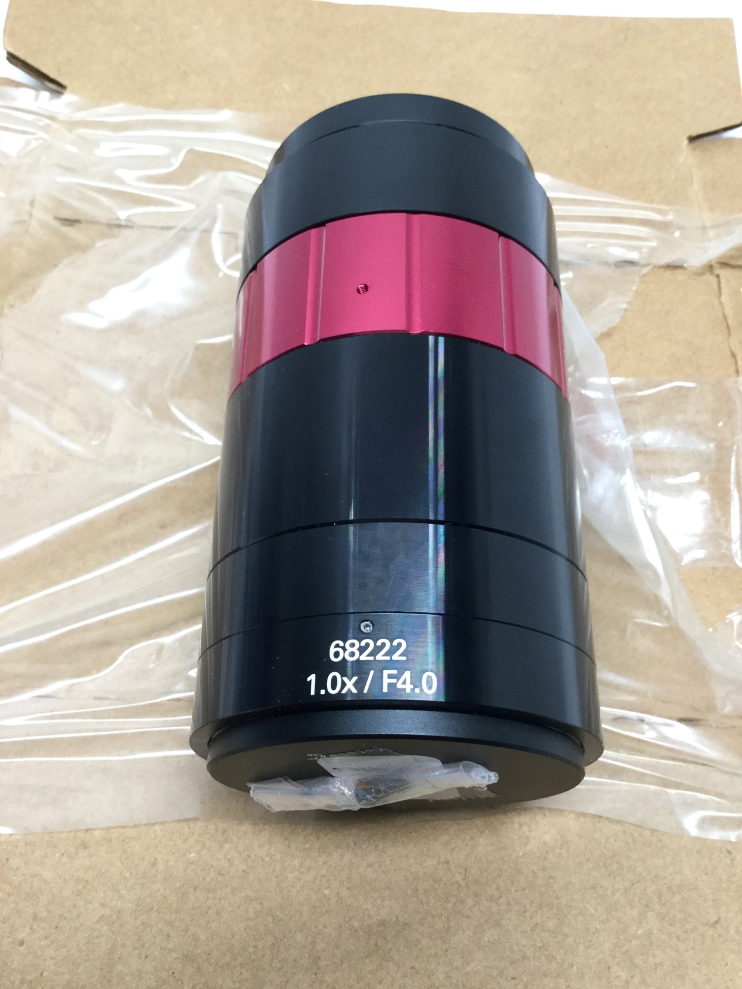 Open box Edmund 68-222 High Resolution 1.0X Large Format Line Scan Lens 125mm FL f/4-f/22