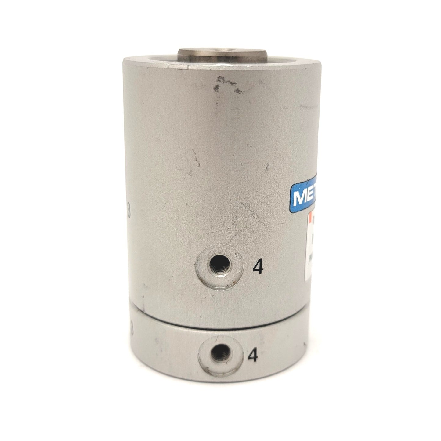 Used SMC MQR4-M5 Metal Seal Pneumatic Rotary Joint 4-Circuit M5x0.8 -100kPa To 1.0MPa