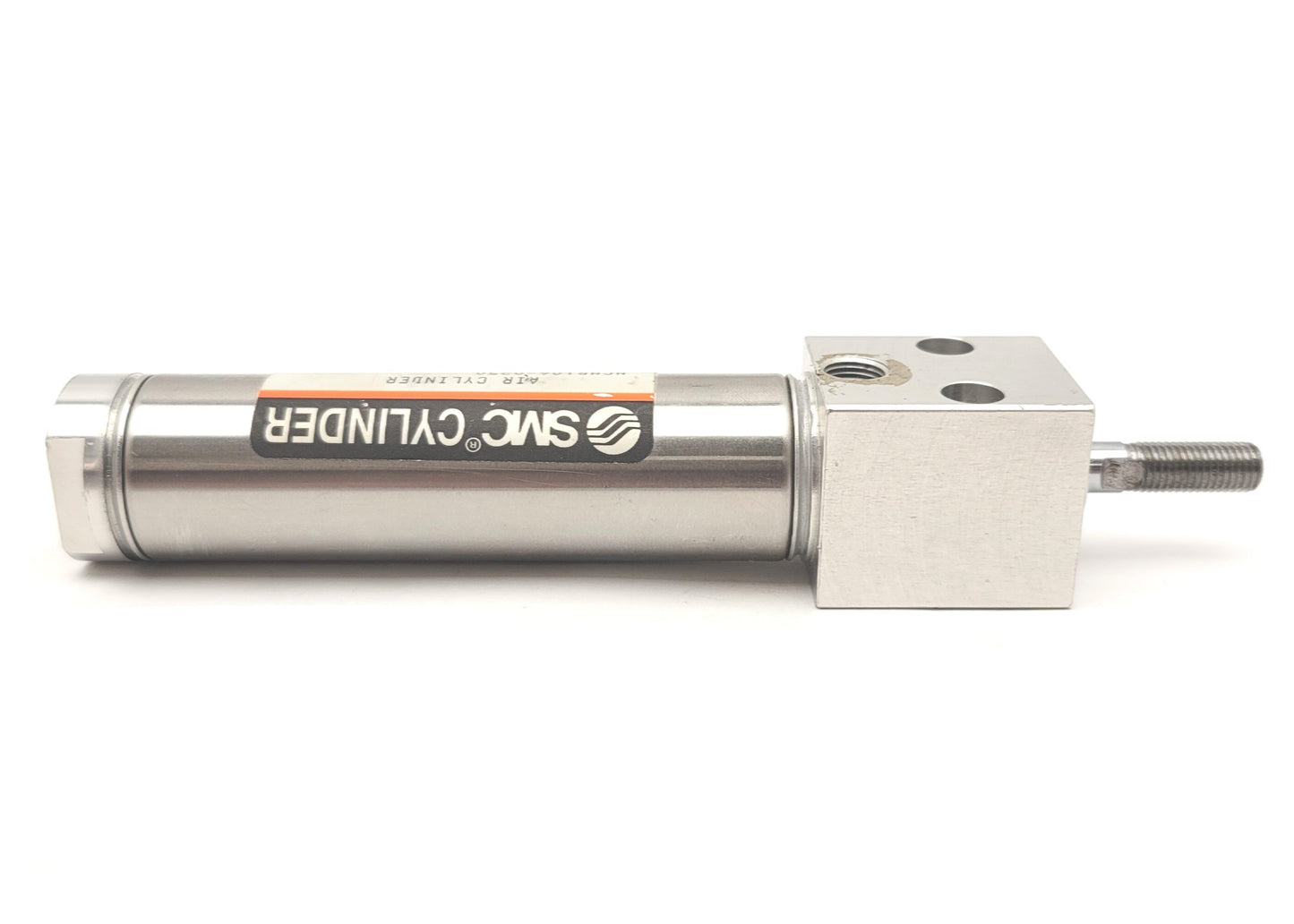 Used SMC NCMR106-0250 Double Acting Round Body Cylinder Bore: 1-1/16" Stroke: 2.5"